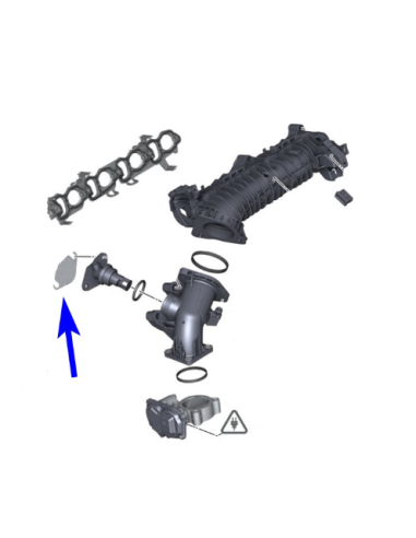 EGR paplāksne ar blīvi BMW MINI N47N N47S1 N57N...