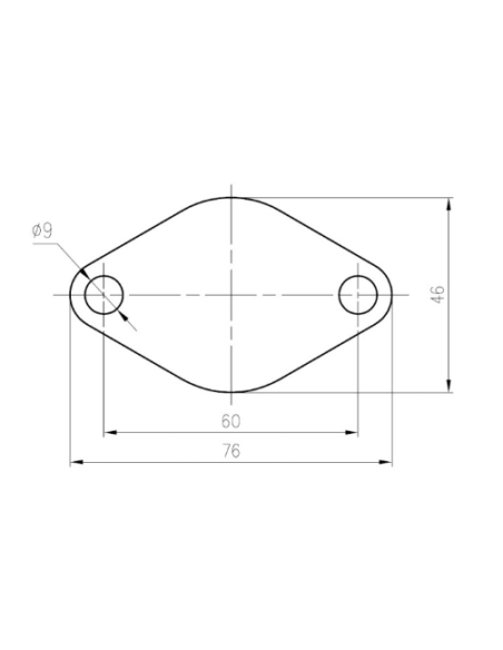 EGR palāksne 3 mm  VW Audi Seat Skoda with 1.9, 2.0, 2.5 R5 TDI engines