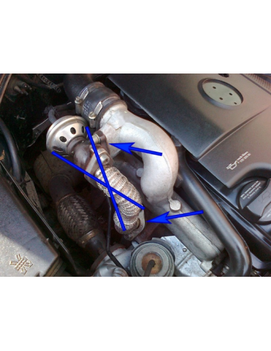 EGR paplāksne 1.9 TDI AFN AVG 1Z AHU AHH AFF ABL