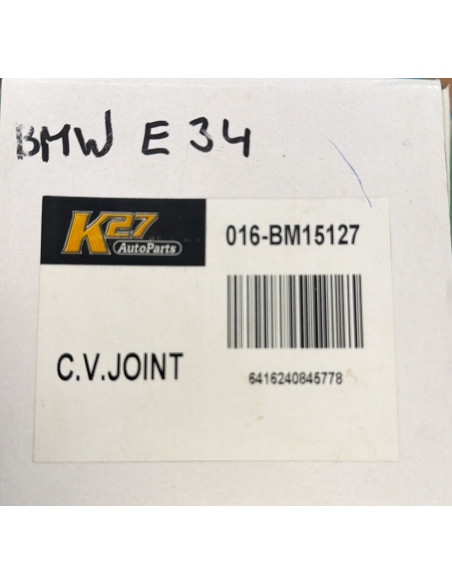 BMW E34 Šarnīru komplekts, Piedziņas vārpsta 699052 K27, 016-BM15127, 26111229075