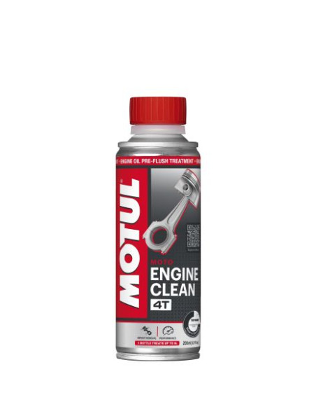 Engine Clean Moto 4T 200ml Ellošanas sist.skalotājs