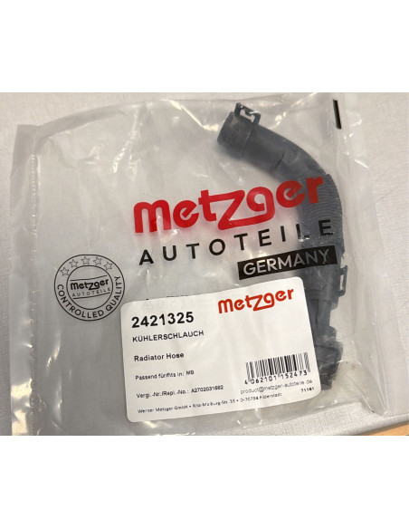 Radiatora šļūtene METZGER 54SKV886, A2702031682, 2421325