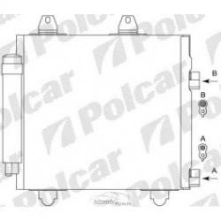 Kond. radiators 1.0, 1.4,  387(346)x360x16, 6455EE,...