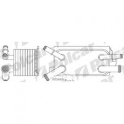 Volvo S40/V50 07- eļļas radiators 2,4 2,5 140x70x62,...