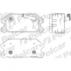 Volvo S40/V50 07- eļļas radiators 2,4 2,5 142x80x64,...