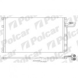 Volvo S40/V50 07- kondicioniera radiators 1,6 2,4 2,5...