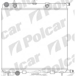 Radiators 415x380x23, 1.4HDI, 1.1, 1.4, 1331TV, 1330C2, 1330C0