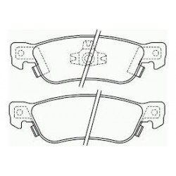 Bremžu kluči MINTEX MDB1435, FSL679, 94362154
