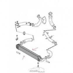 Volvo interkūleris, 659x147x64, 30741669