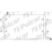 VW Golf 91-97 radiators KOND 610X310X18 RA94164