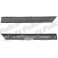 VW Golf 91-97 spārna moldings L 3D, GTI, 1H3853535A, 1H3853535AB41