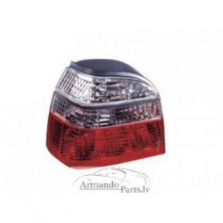 VW Golf 91-97 aizmugures CLEAR/RED komplekts E