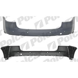 Touran 07-10 aizm. bampers, gruntēts ar prak. caurumiem