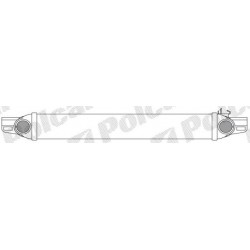 Citroen Nemo 07- interkūleris 1,3/1,4 , 540x82x64, 51790623