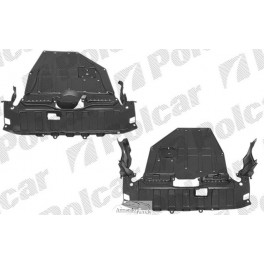 CR-V 02-06 motora aizsegs, ABS, PCV