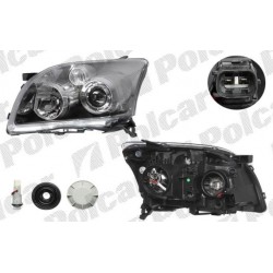 Toyota Avensis 06-08 pr. lukturis H1/H7 L TYC