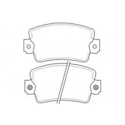 Bremžu kluči RENAULT TRAFIC FSL179, 7701348682