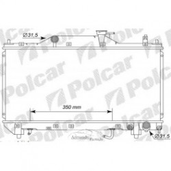 Toyota Avensis 00-03 radiators, 2,0 , 658x325x25, 164000H010