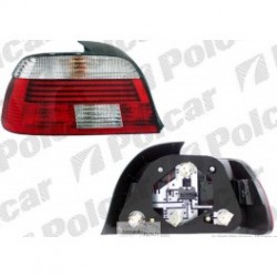 BMW 5 E39 00- aizmugures lukturis balts/sarkans R TYC
