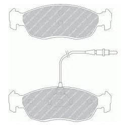 Bremžu kluči PEUGEOT 306, FDB876