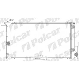 Toyota Auris 07-10 radiators 1,6 , 600x370x16, 1640022200