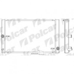 Dzesēšanas radiators, 550x370x27, 164000N060