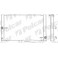 Toyota Auris 07-10 radiators 1,4 , 550x370x27, 164000N060