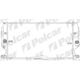 Toyota Auris 10-13 radiators, 2,0/2,2 , 665x375x27, 164000R030